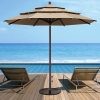 11Ft 3 Tiers Patio Market Umbrella